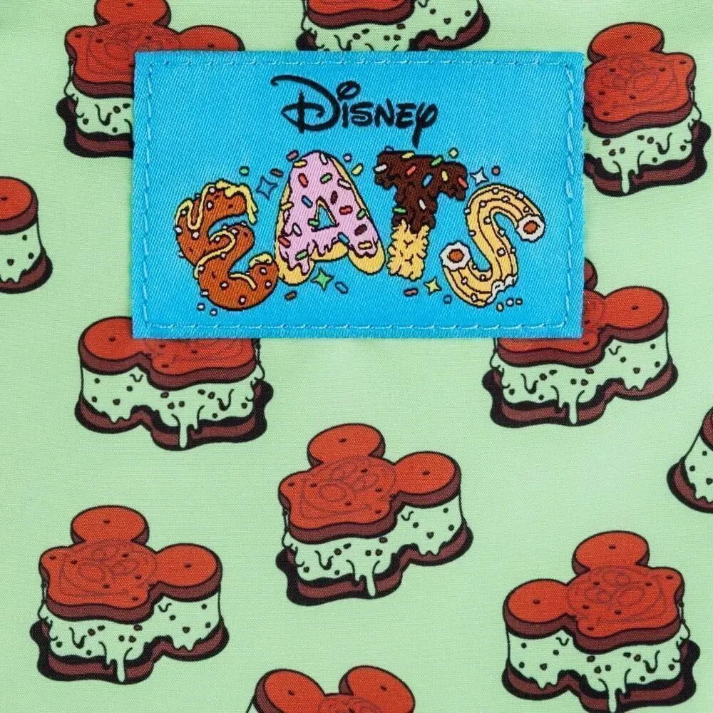 Disney Eats Ice Cream Sandwich Loungefly Mini Backpack & Ears Mint NWT